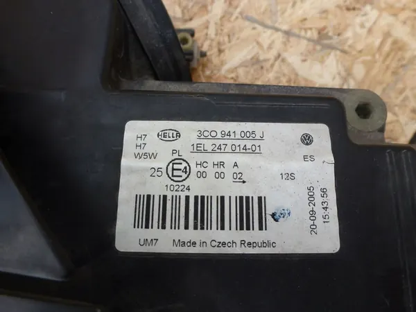 VW Passat B6 Etuvalot Hella Alkuperäiset image 5