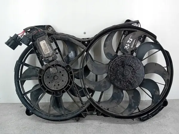 Ventilateur radiateur OEM 4F0959455J pour Audi A6 C6 FL 3.0 TDI image 2