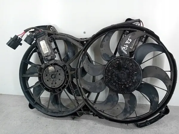 Ventilateur radiateur OEM 4F0959455J pour Audi A6 C6 FL 3.0 TDI image 3