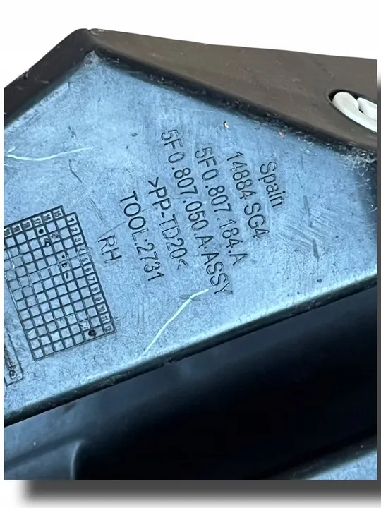 Puskimen Tuki Liuku Seat Leon III Etu Vasemmalla 5F0807184A image 3