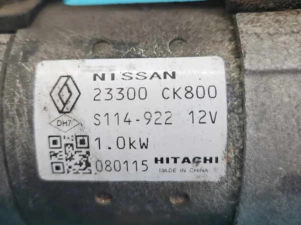 Motor de arranque Renault Megane III 2.0 CVT 23300CK800 S114922 image 5