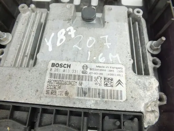 Moottorin ohjain PEUGEOT 307 9662213180 2002 image 7