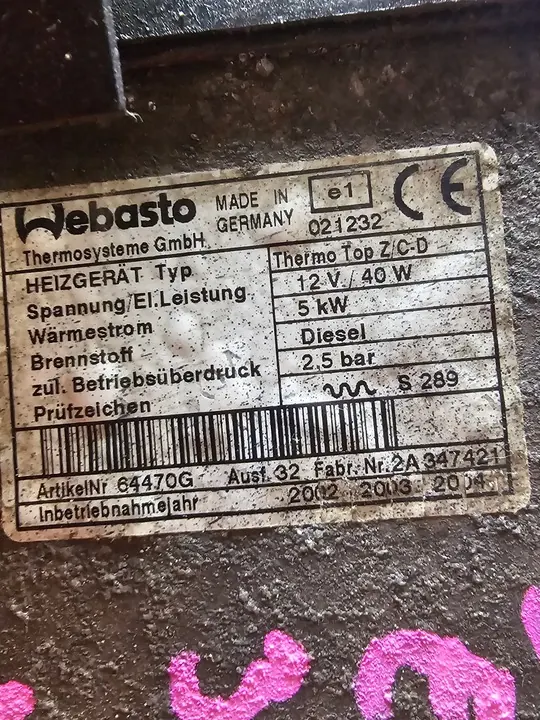 WEBASTO BMW E39 3.0D 8387111 image 3