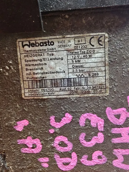 WEBASTO BMW E39 3.0D 8387111 image 4