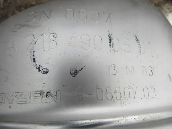 Système d'échappement Mercedes-Benz CLS C218 A2184900501 image 8