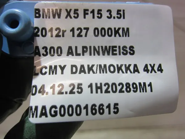 BMW X5 F15/F16 N55B30 Olieaanvoerleiding OEM 11417590738 image 7