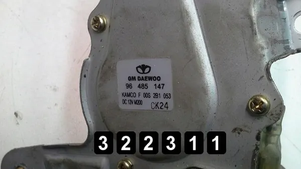 Motor limpiaparabrisas OEM AM-322311 Chevrolet Matiz 2006 image 4