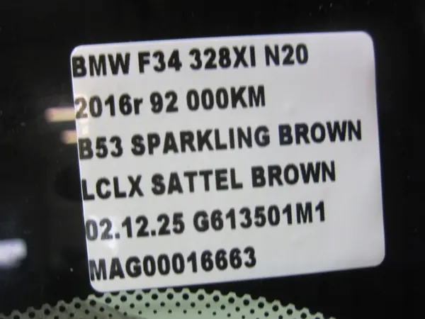 Frontscheibe BMW 3 F34 GT 328i OEM 7285933 image 7