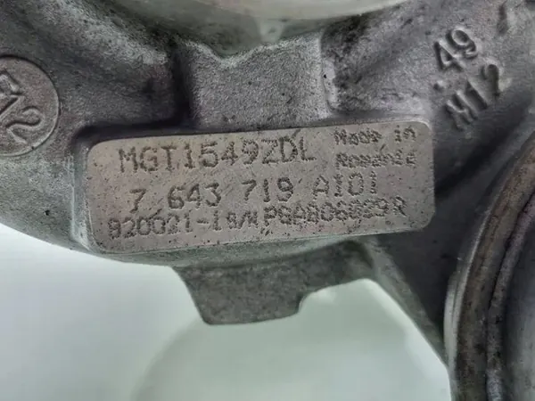 Käytetty turbo OEM 7643719 BMW 1-sarja F20 image 3