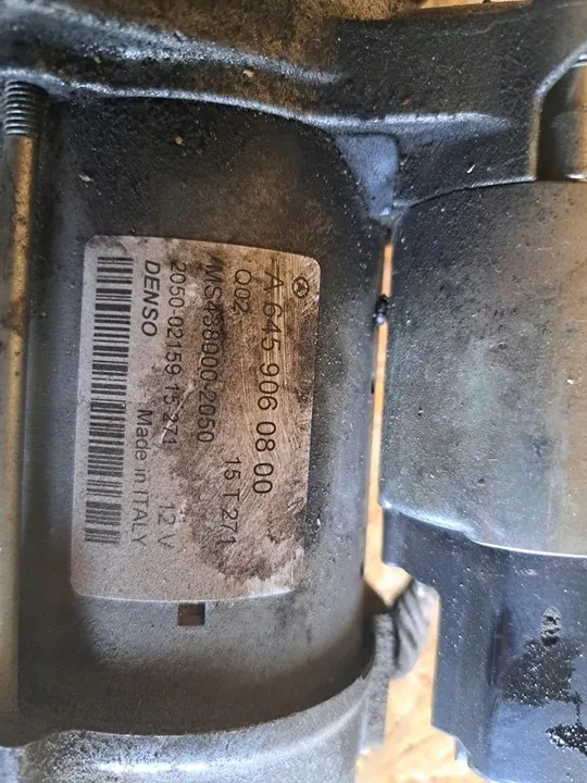 MERCEDES W246 Motor de arranque 1.5 CDI W176 6459060800 image 2