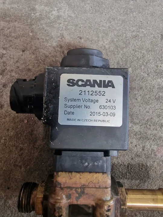 Vanne électromagnétique chauffe-eau Scania R Euro 6 2112552 image 10