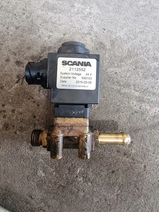 Vanne électromagnétique chauffe-eau Scania R Euro 6 2112552 image 2