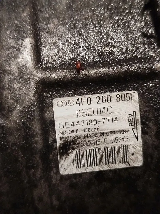 Compressore Aria Condizionata Audi A6 C6 3.2 FSI 4F0260805F image 9