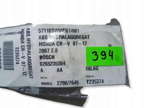 ABS-pomp Honda OE 0265950676 voor CR-V image 7