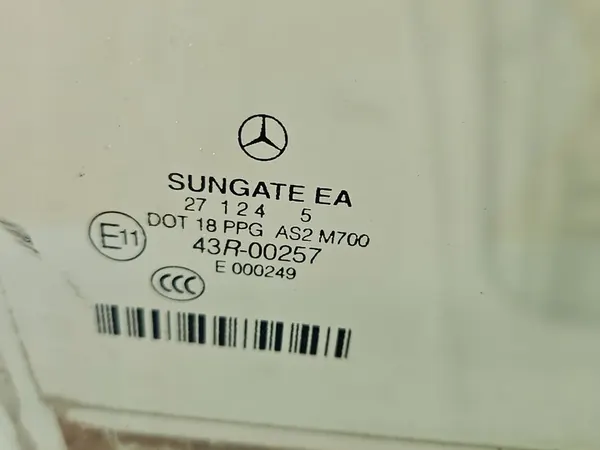 Oikea Takaluukku Ikkuna Mercedes W221 Sungate image 2