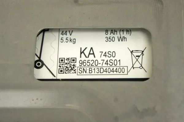 Bateria Híbrida Suzuki Vitara III 1.4i OEM 96520-74S01 Usada image 5