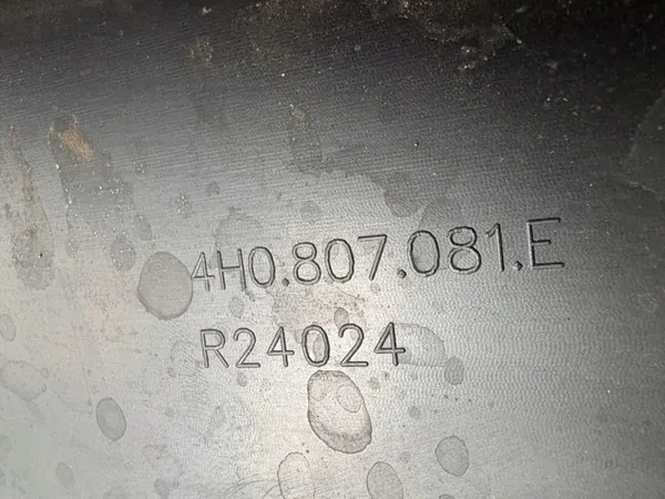 Ylävyöpeite OEM 4H0807081 Audi A8 S8 D4:lle image 6