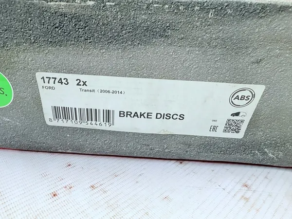 Disco de Freio Dianteiro Ford Transit 06- A.B.S. image 4