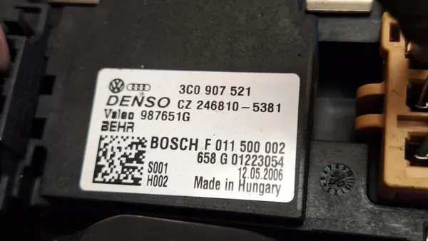Lämmityslaite OEM 3C0907521 VW Passat B7 Alltrack 1.9L image 5