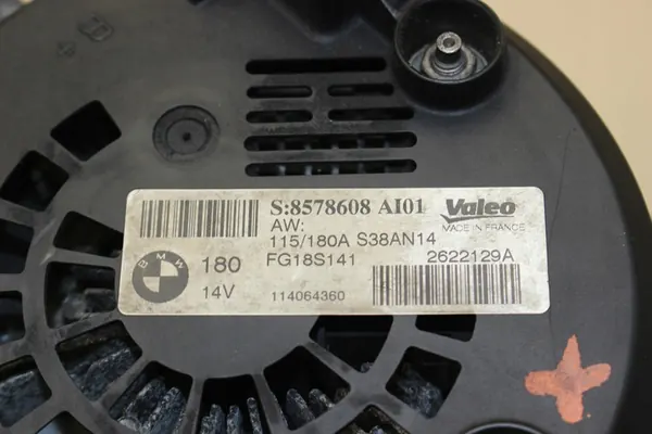 BMW F20 F30 F34 Generaattori N47C 8578608 image 6