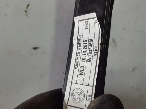 Elevador de vidro dianteiro esquerdo Skoda Fabia III 6V0837461A image 3