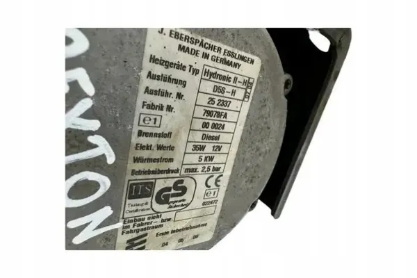 Webasto Verwarming OEM 79078FA voor SsangYong Rexton image 6