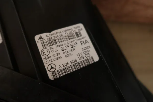 RECHTER LAMP PERFORMANCE FULL LED MERCEDES C-KLASSE W205 A2059063803 image 5