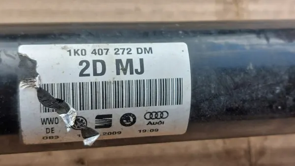 Höger drivaxel 1.4 16V SEAT LEON II VW GOLF VI image 4