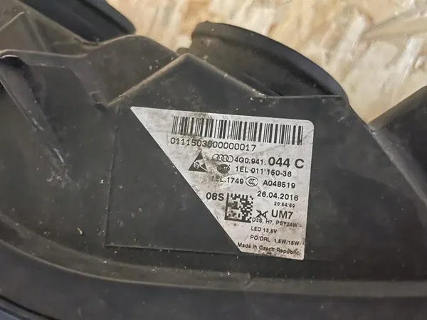 Rechtes Frontscheinwerfer Audi A6 C7 4G0 Bi Xenon image 3