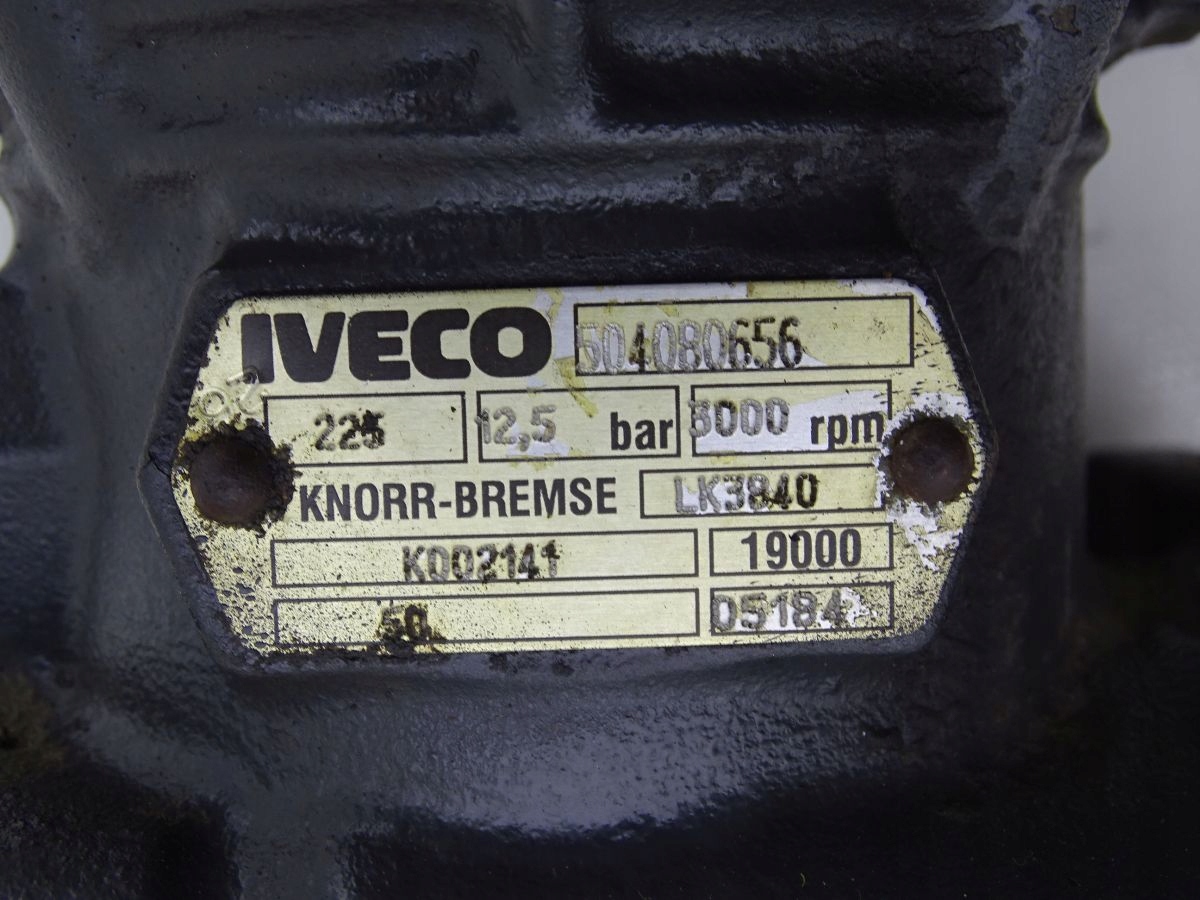 IVECO EUROCARGO I II 00-06 3.9 5.9 E3 Luftpresser 504080656 GBIMPORT 2 image 3