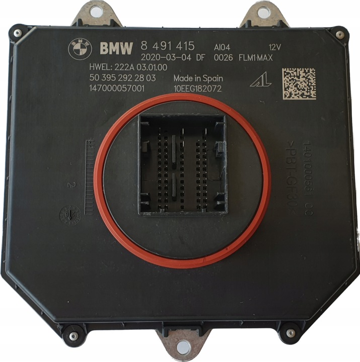 Etulyhtyjen elektroniikkaohjain BMW OE 8491415 63117472767