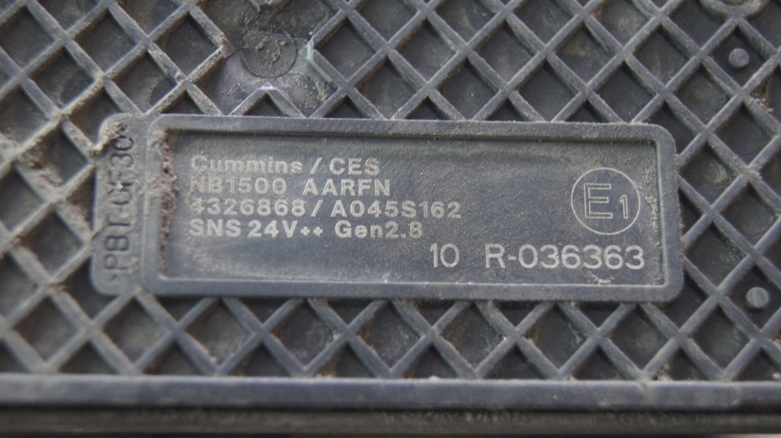 Sensor NOX DAF Euro 6 890mm 4326868 Original image 4