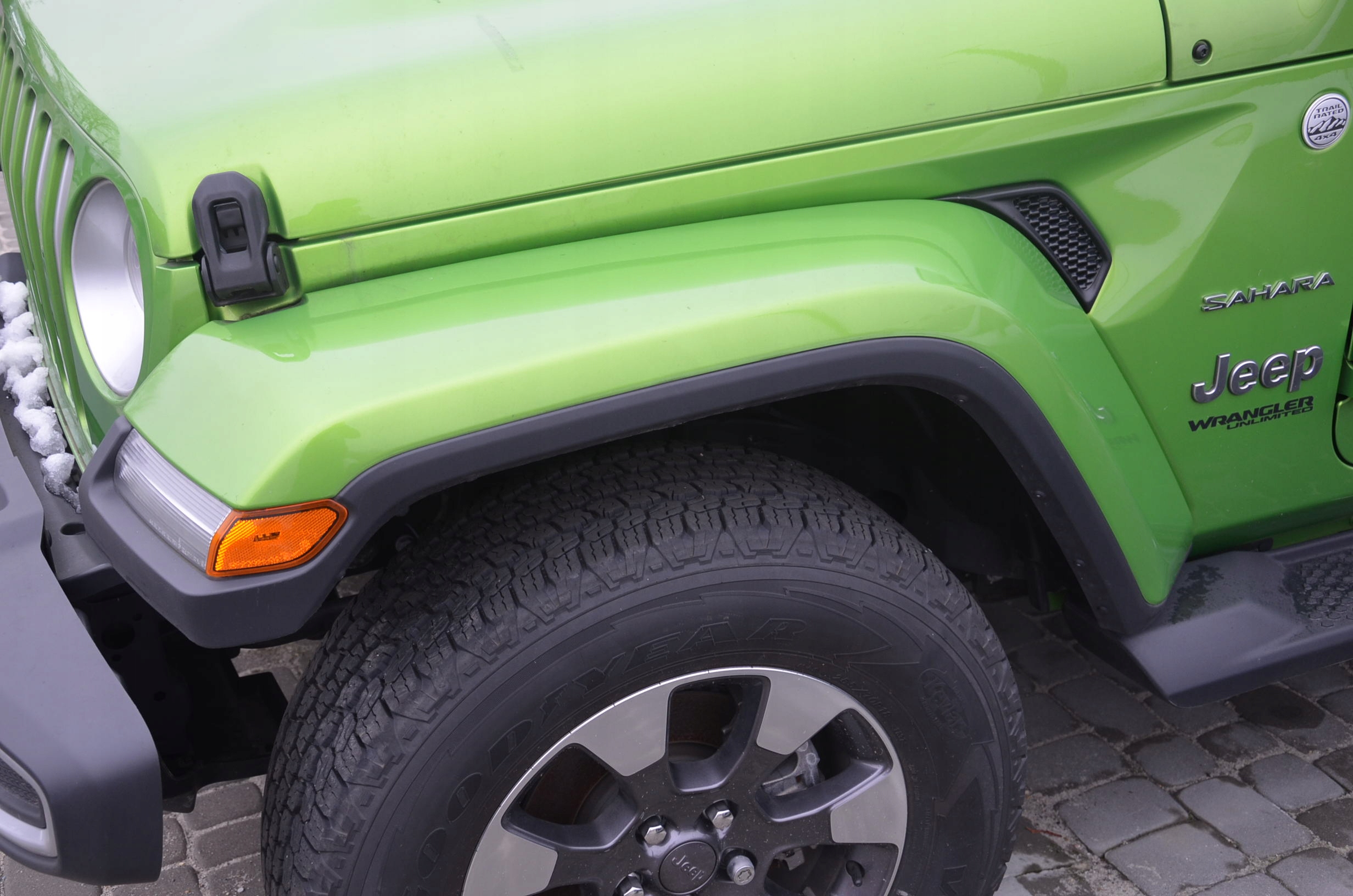 Vänster skärmbreddare LED Wrangler Sahara JL image 2