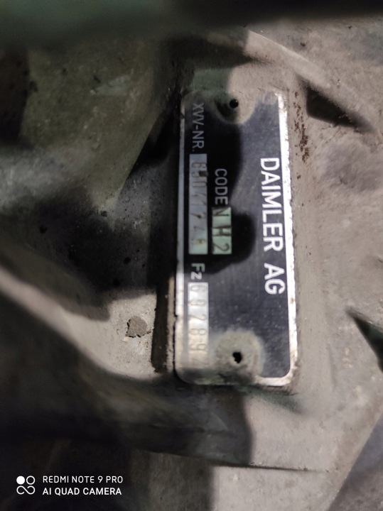 Mercedes Actros Pumpenzuschaltgetriebe