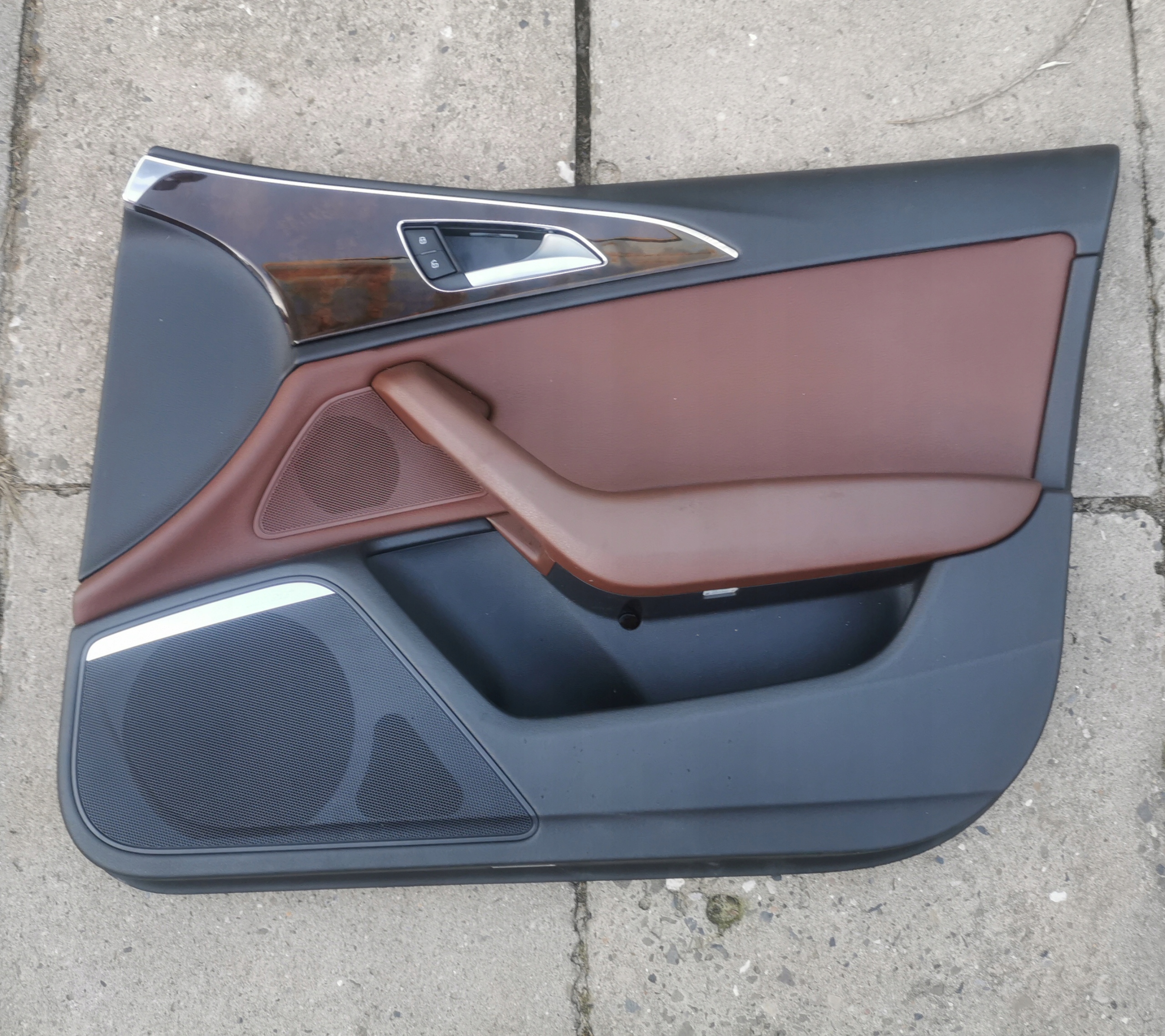Front Right Door Panel Leather Audi A6 C7 2015 image 2