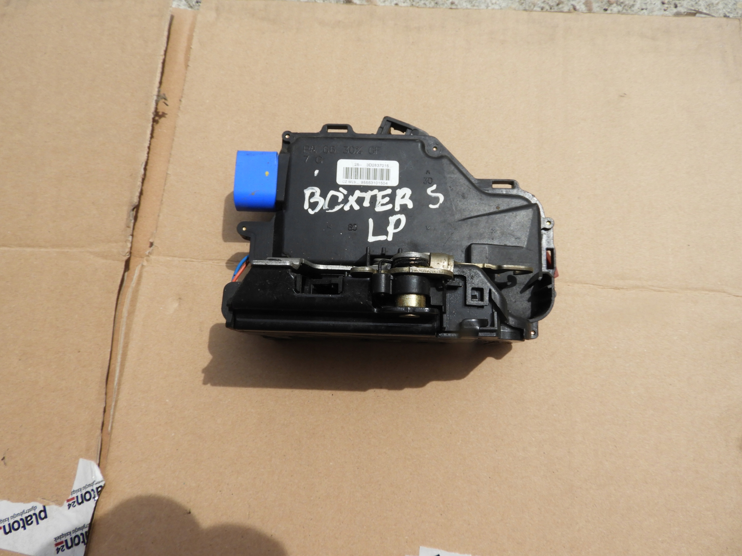 Serrure centrale Porsche 95553101504 Boxster gauche av. image 2