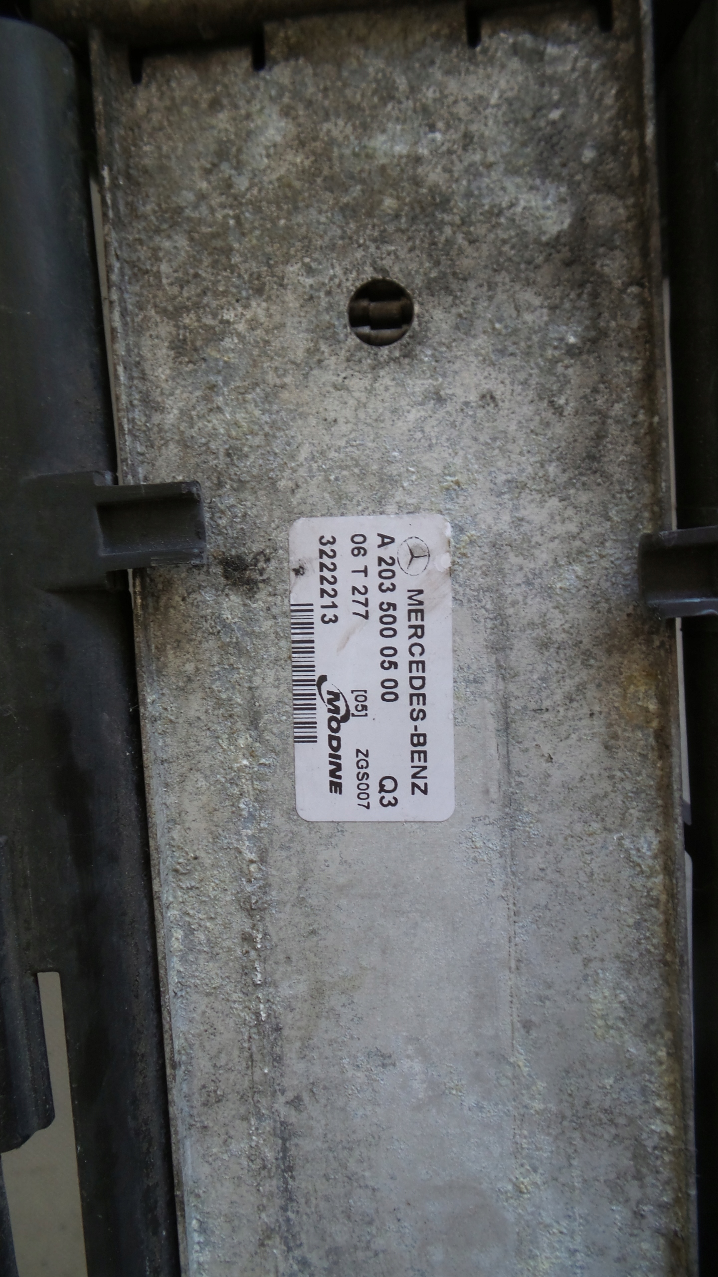 Intercooler Mercedes W203 A2035000500 1.8 K image 6