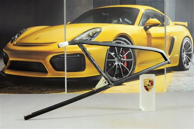 Porsche 911 964 Cabrio/Targa Ikkunan karmi ovi VASEN
