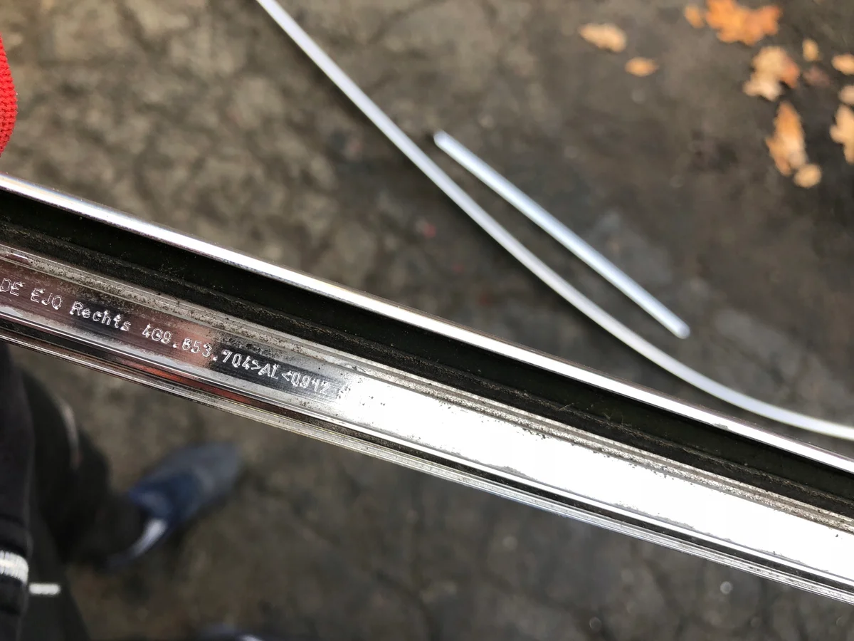 Listello Tetto Cromato Destro Audi A6 C7 Kombi