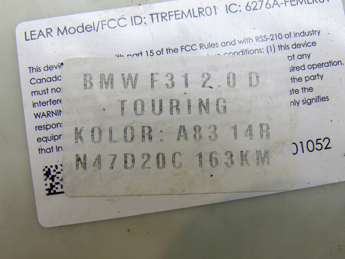 Módulo FEM 9325656 BMW F30 Usado image 4