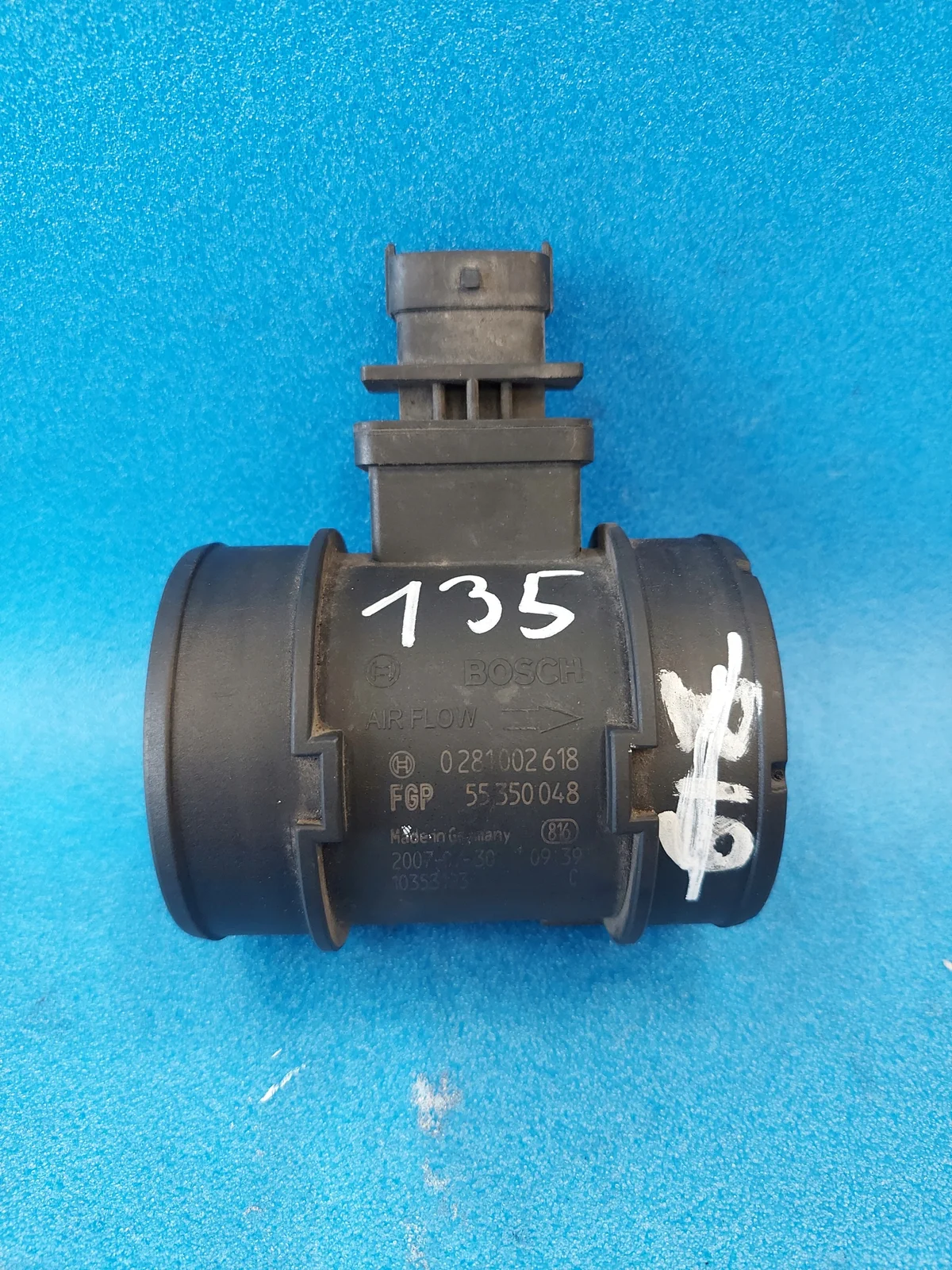 Used Air Flow Meter Opel Vectra C 1.9 CDTI
