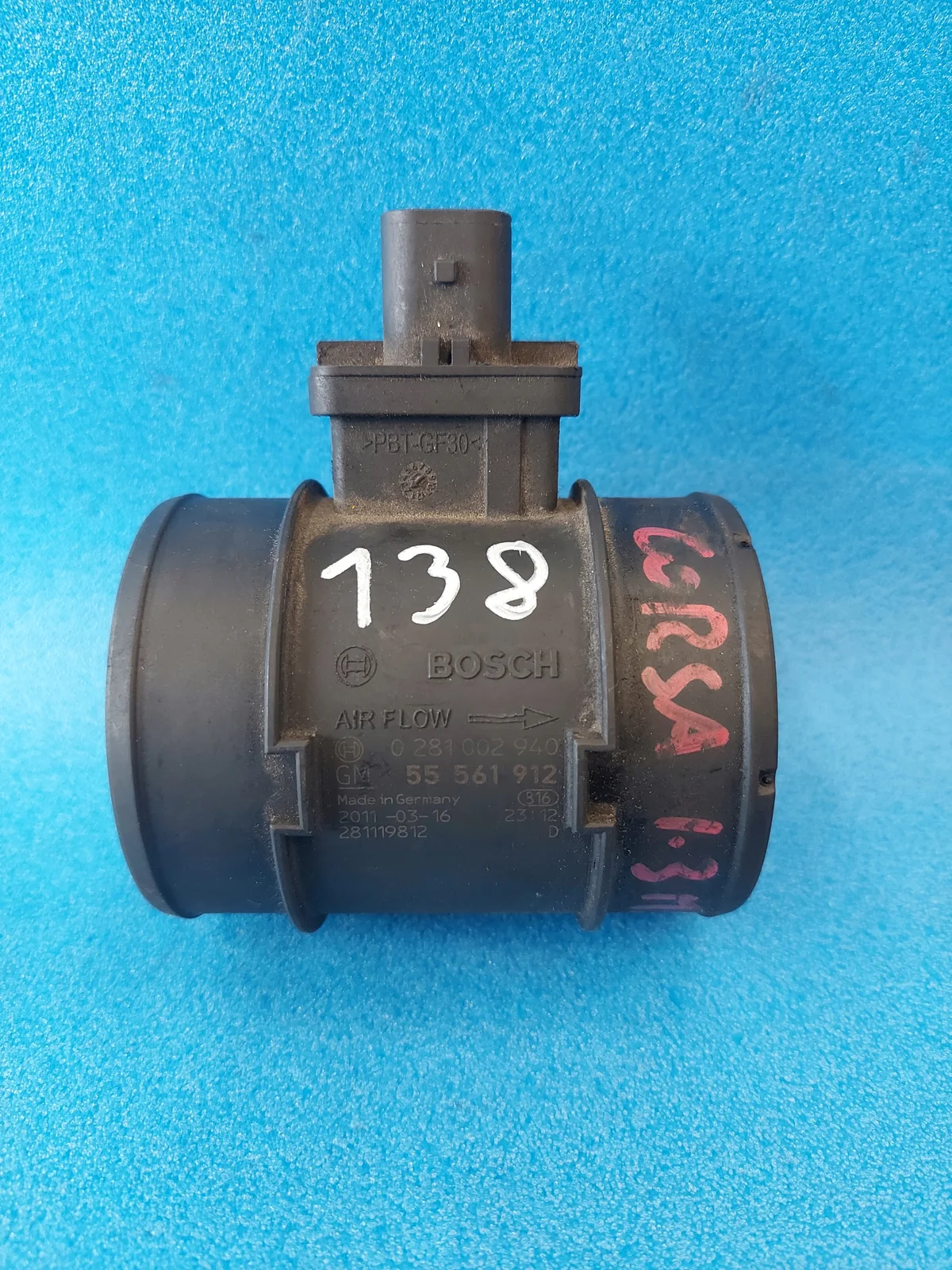 Bosch 0 281 002 940 - Medidor de Fluxo de Ar