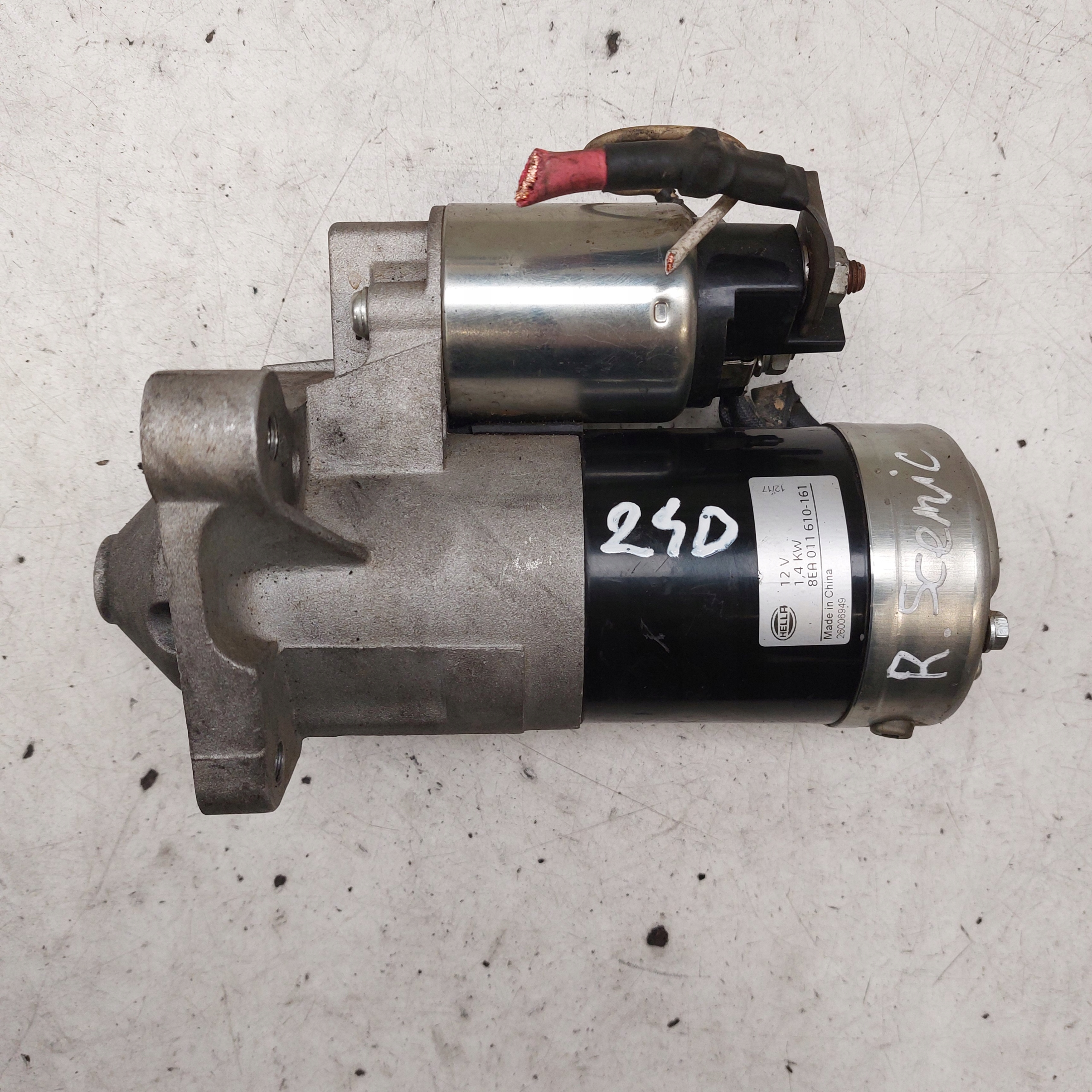 RENAULT SCENIC STARTMOTOR 12V 1,4KW 8EA011610-161 image 2