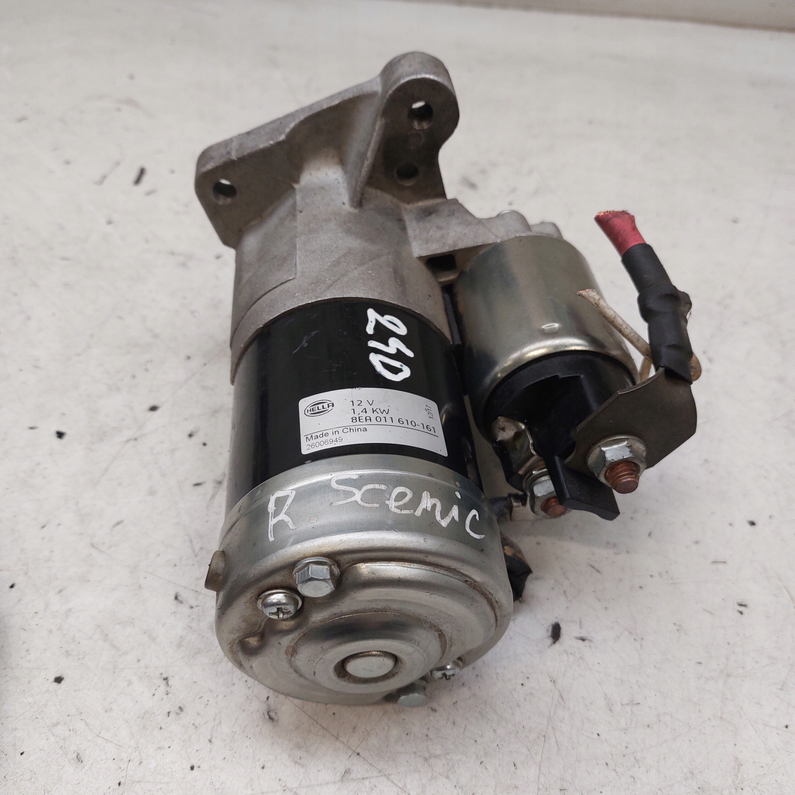 RENAULT SCENIC STARTMOTOR 12V 1,4KW 8EA011610-161 image 3