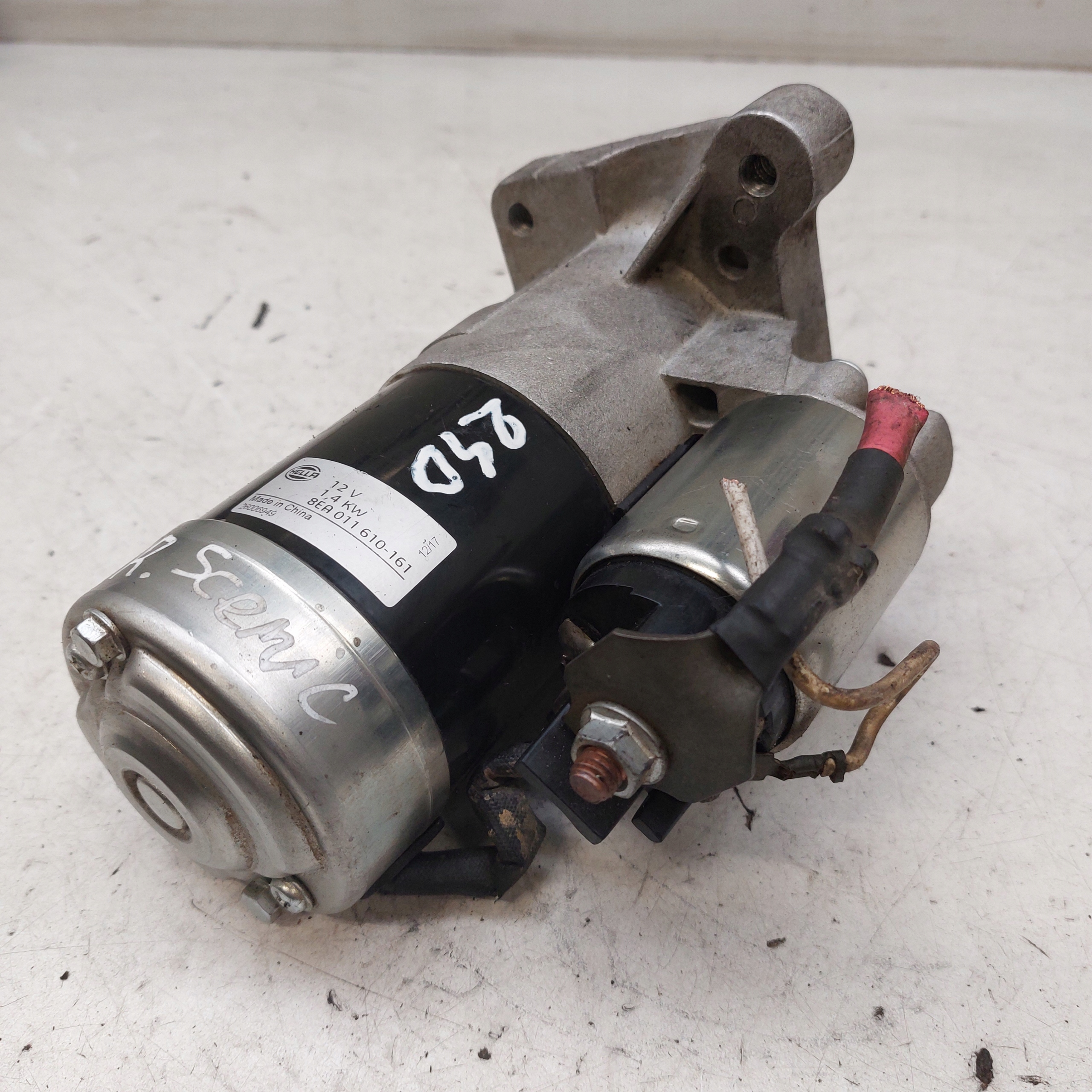 RENAULT SCENIC STARTMOTOR 12V 1,4KW 8EA011610-161 image 5