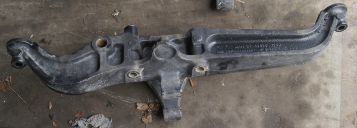 Befestigung Luftfederbalg hinten Delfin MAN TGX TGS