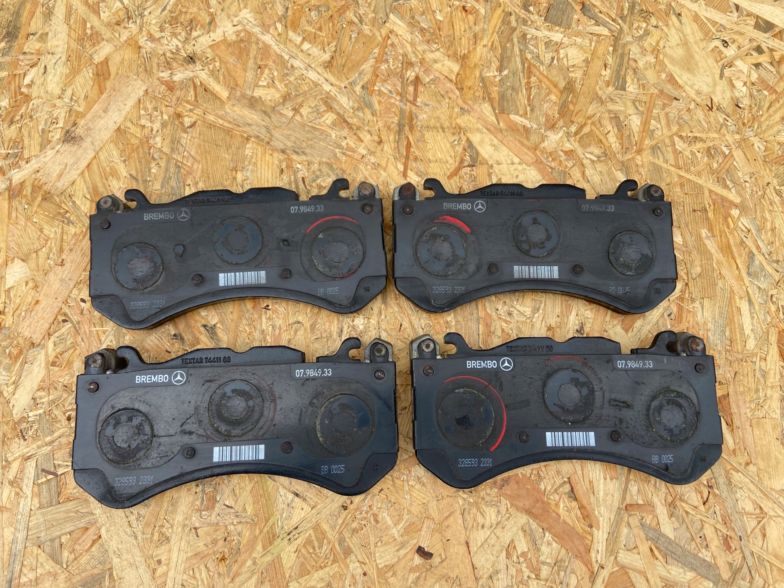 Plaquettes de frein avant Mercedes GL GLE ML 5.5 AMG image 2