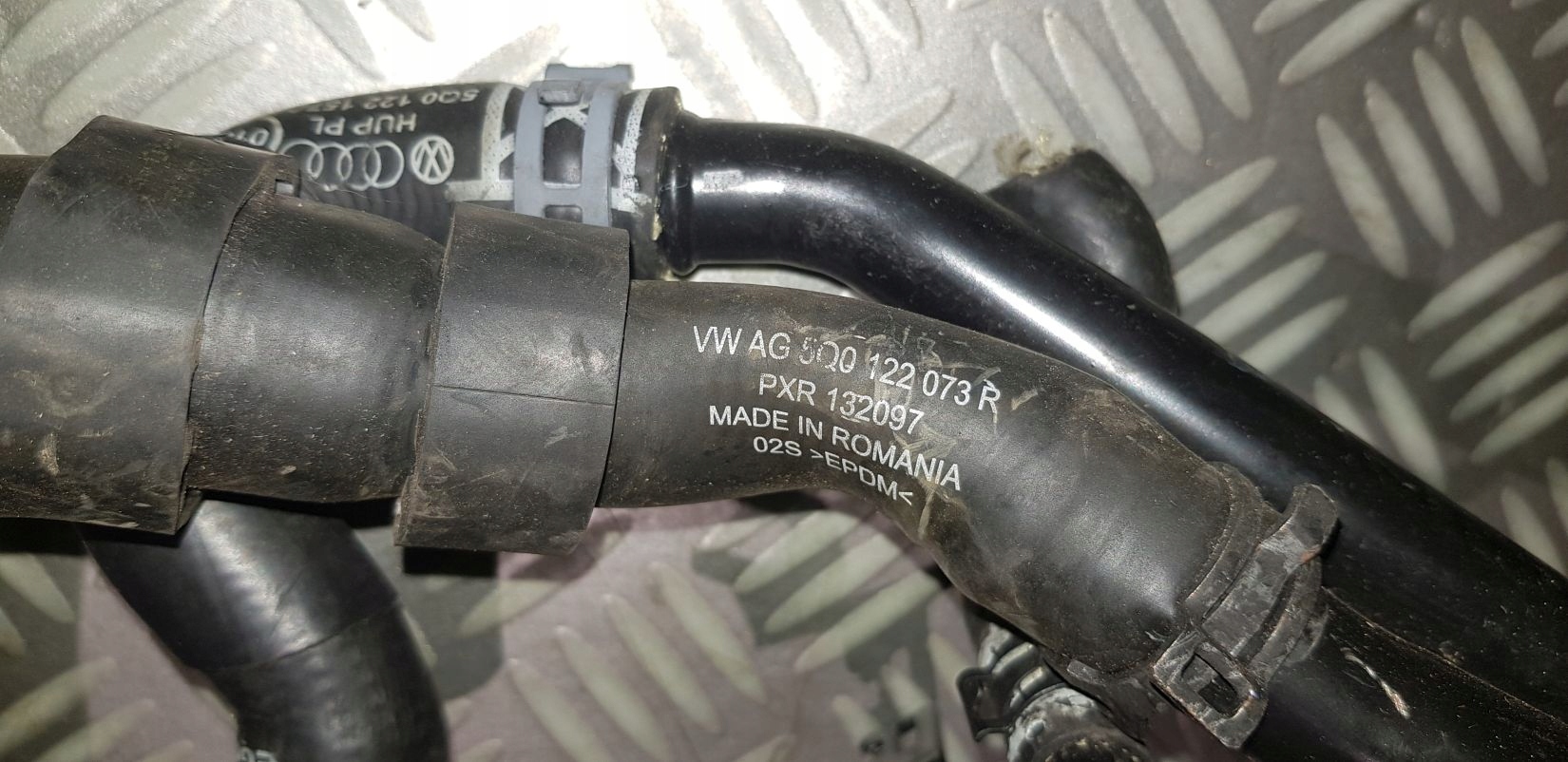 VW AUDI kort rör vattenslang image 8