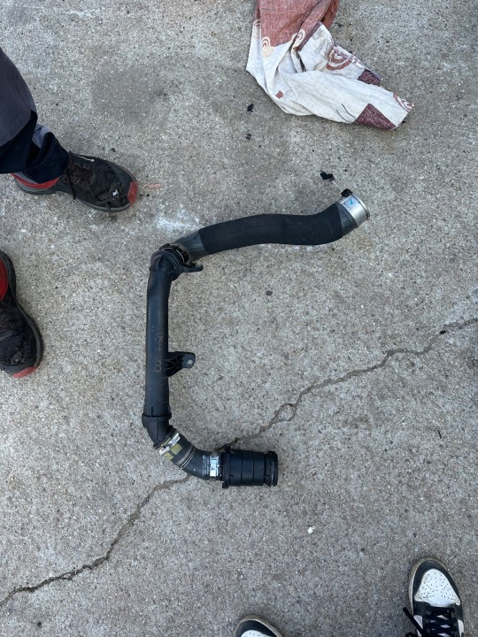 Renault Kadjar tuyau d'intercooler 14634BE0B