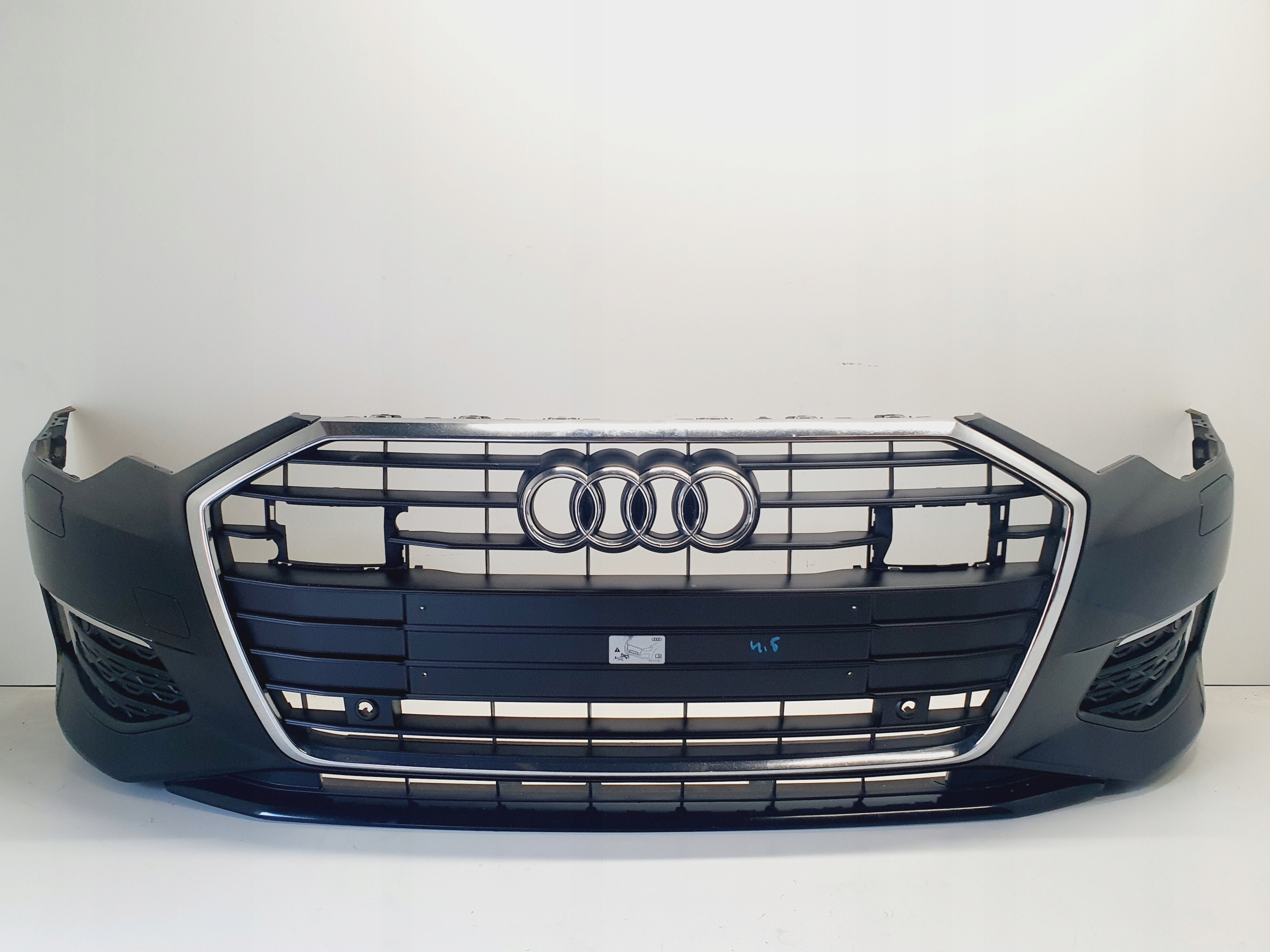 AUDI A6 C8 4K voorbumper 4 PDC xenon grille roosters image 2